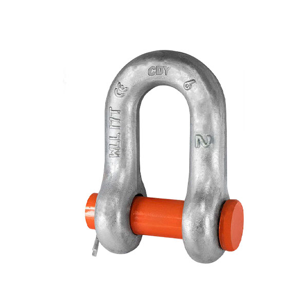 U.S. CHAIN SHACKLES Round pin chain shackles