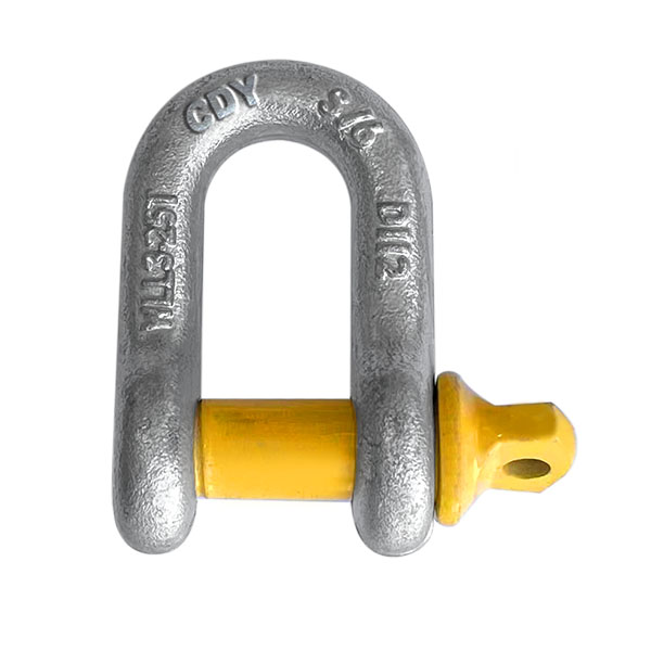 GRADE S D SHACKLES WITH SCREW PINS