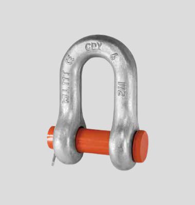 U.S. CHAIN SHACKLES Round pin chain shackles
