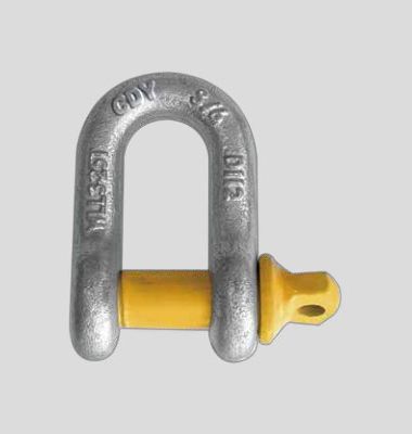 GRADE S D SHACKLES WITH SCREW PINS
