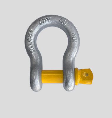 GRADE S BOW SHACKLES WITH SCREW PINS