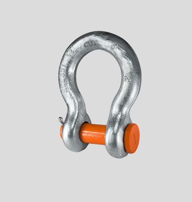 U.S. ANCHOR SHACKLES Round pin anchor shackles