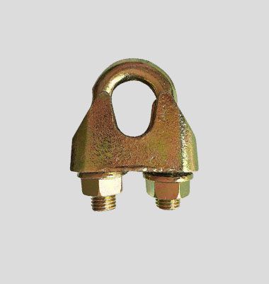 DIN 1142 GALVANIZED MALLEABLE WIRE ROPE CLIPS