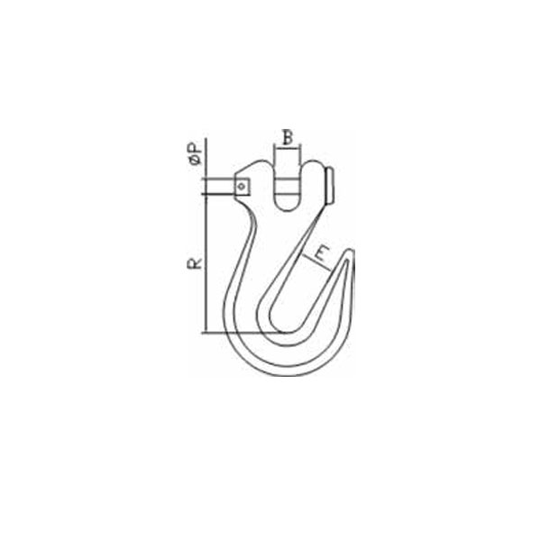 EUROPEAN CLEVIS GRAB HOOK