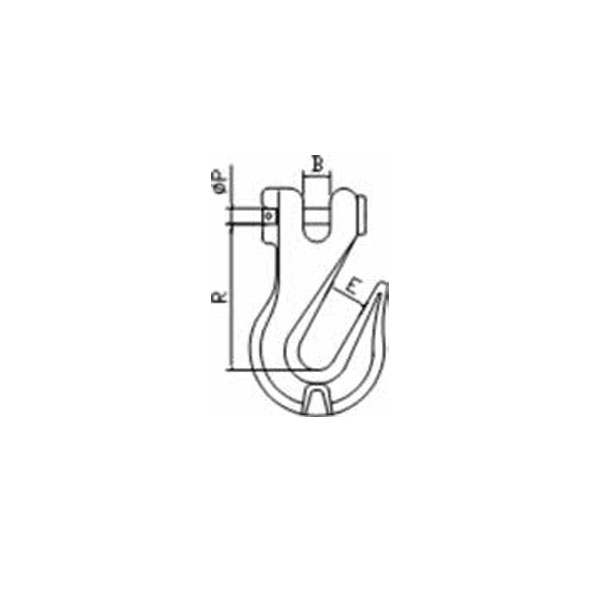 AUSTRALIAN TYPE CLEVIS GRAB HOOK