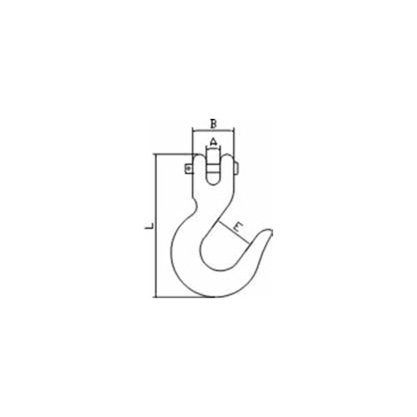 U.S. CLEVIS SLIP HOOK