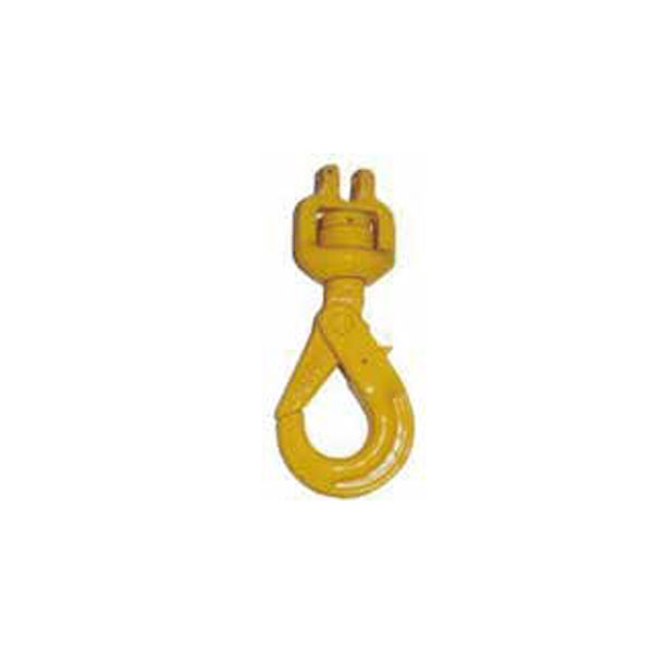 GRADE 80 CLEVIS SWIVEL SELF-LOCKING SAFETY HOOK，EUROPEAN TYPE