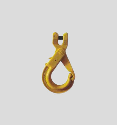 GRADE 80 CLEVIS SELF-LOCKING SAFETY HOOKEUROPEAN TYPE