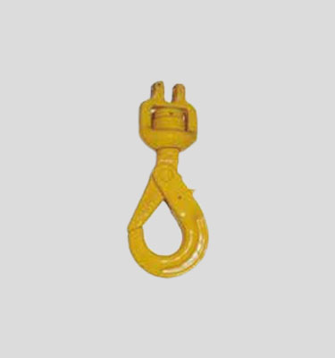 GRADE 80 CLEVIS SWIVEL SELF-LOCKING SAFETY HOOK，EUROPEAN TYPE